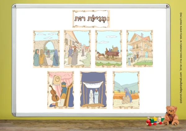 קיר תוכן מגילת רות